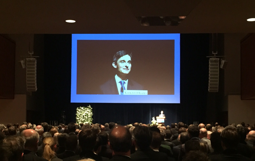 Volles Haus im Konzerthaus: IHK Neujahrsempfang! Foto: Daniel Schnitzler
