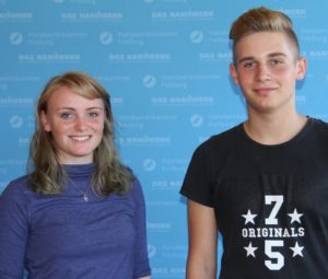 Lisa und Nicolai  Bild: Handwerkskammer Freiburg