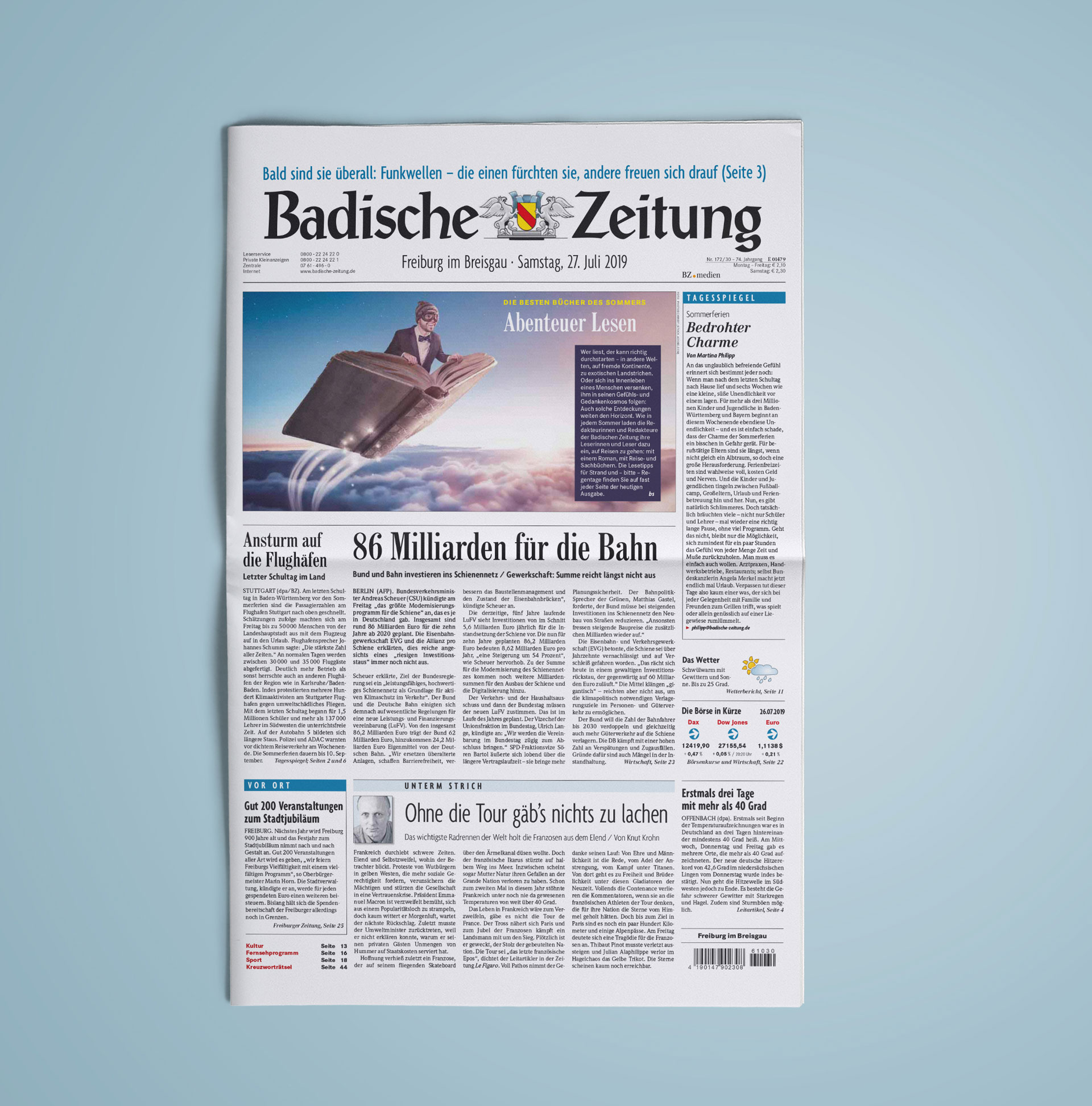Die Badische Zeitung Und Der Mediale Wandel Netzwerk Sudbaden