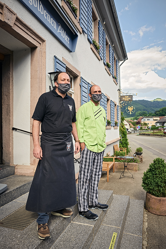 Goldener Adler Oberries