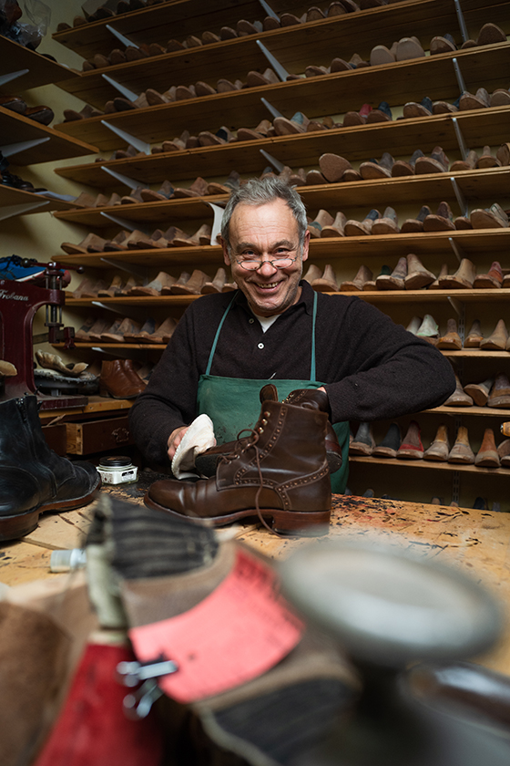 Handwerk Schuhmacherei Feri Braun