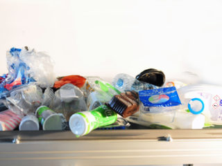 Polysecure recycelt Plastik