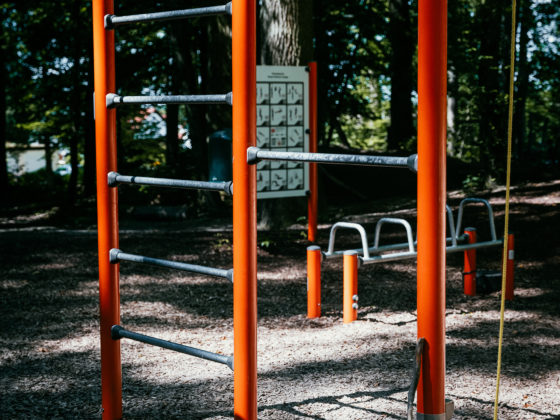 Bewegungspark im öffentlichen Raum