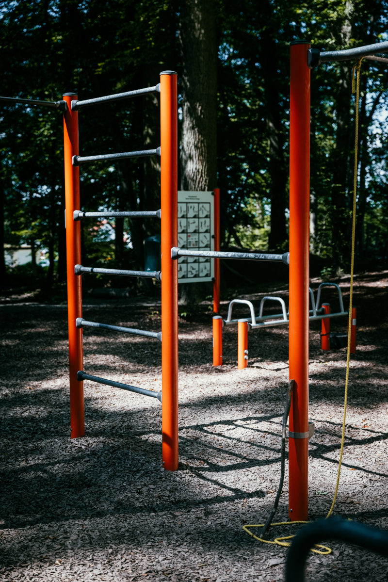Bewegungspark im öffentlichen Raum
