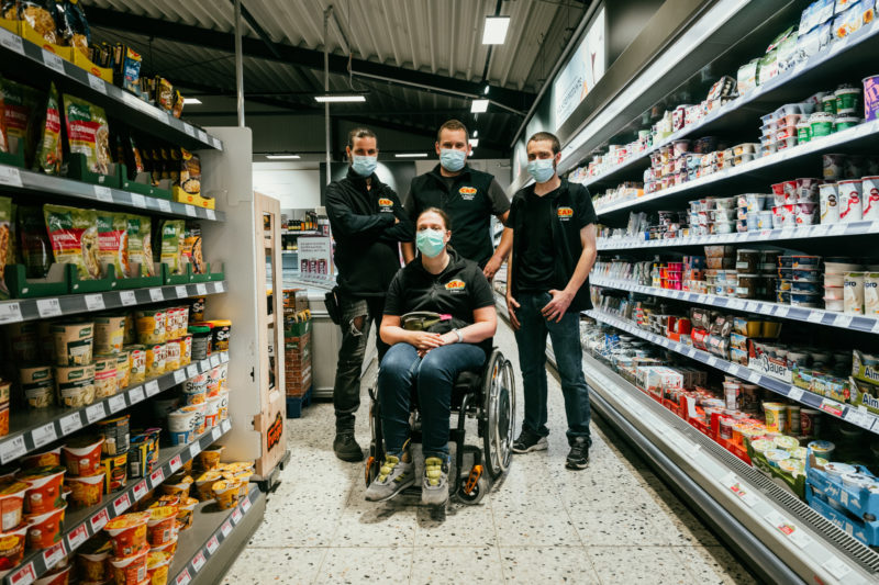 Team vom CAP-Markt Pfaffenweiler