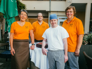 Team Café Mitnander Inklusionscafé in Eichstetten