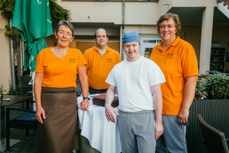 Team Café Mitnander Inklusionscafé in Eichstetten
