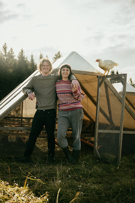 Jungbauern Tim und Isa