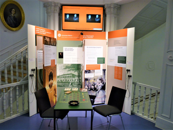 Glücksspiel in Baden-Baden dargestellt im Muße-Literaturmuseum