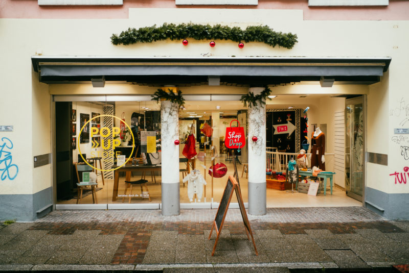 Pop-Up-Store in Freiburg