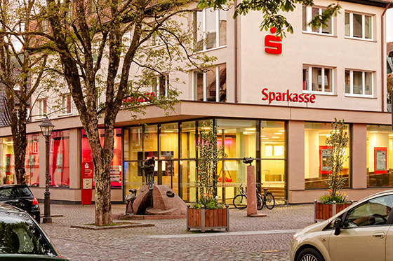 Hauptsitz der Sparkasse Kinzigtal in Haslach