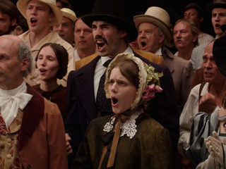 Szene historische Mediashow Salmen Offenburg