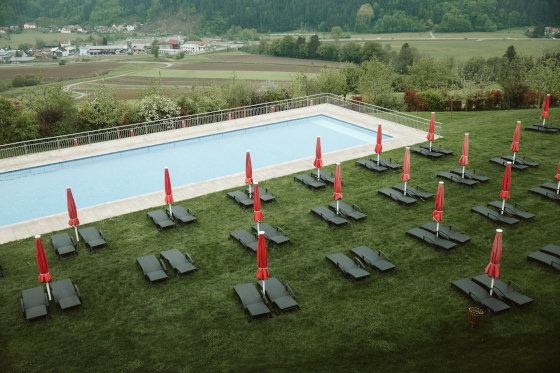 Außenpool des Elztalhotels