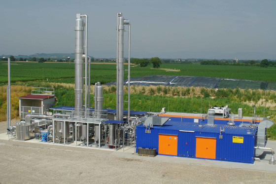Badenova Biogasanlage