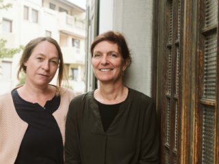 Claudia Winker (re.) und Pia Kuchenmüller, Frauenhorizonte