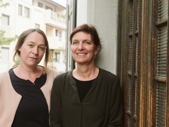 Claudia Winker (re.) und Pia Kuchenmüller, Frauenhorizonte
