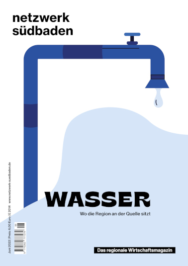 Cover Ausgabe netzwerk südbaden 06/2022 Thema Wasser