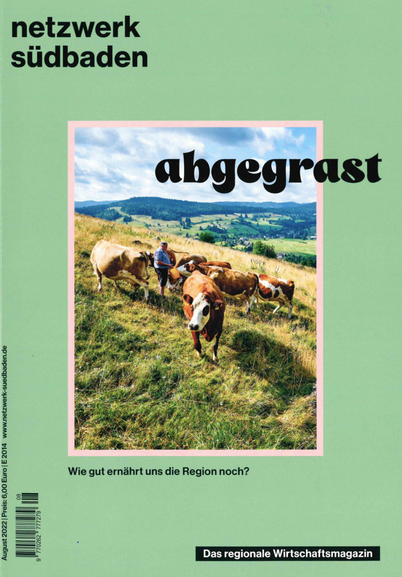 Titelcover netzwerk südbaden Ausgabe 08/2022