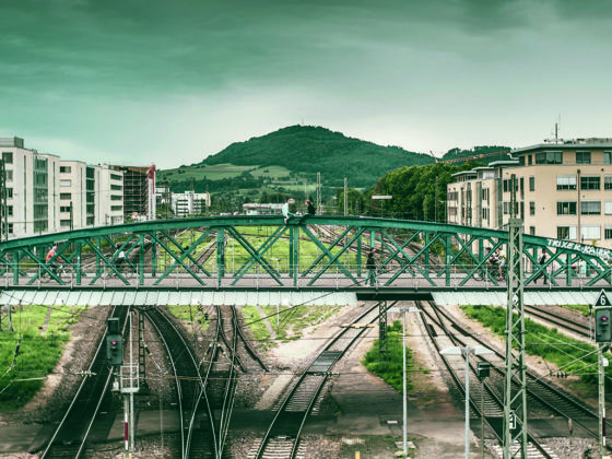 Blaue Brücke Freiburg