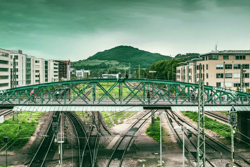 Blaue Brücke Freiburg