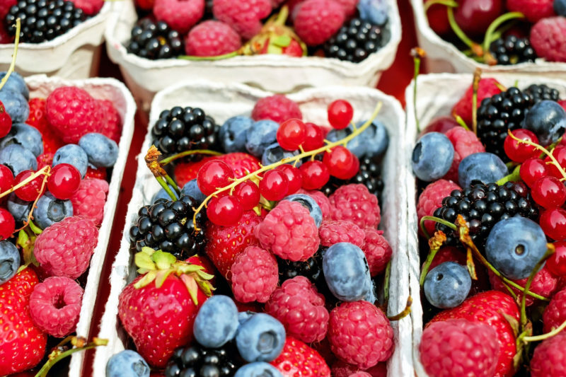 Beeren aus heimischem Anbau