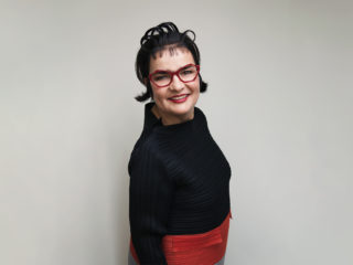 Brillendesignerin Marion Frost