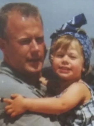Lara Bothe mit ihrem Vater Klaus Bothe