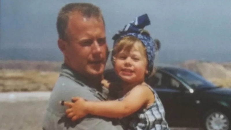 Lara Bothe mit ihrem Vater Klaus Bothe