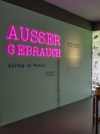 Ausstellung Ausser Gebrauch