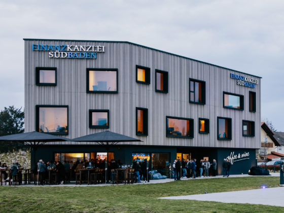 Der Hauptsitz der Finanzkanzlei in Auggen. Foto: ZVG