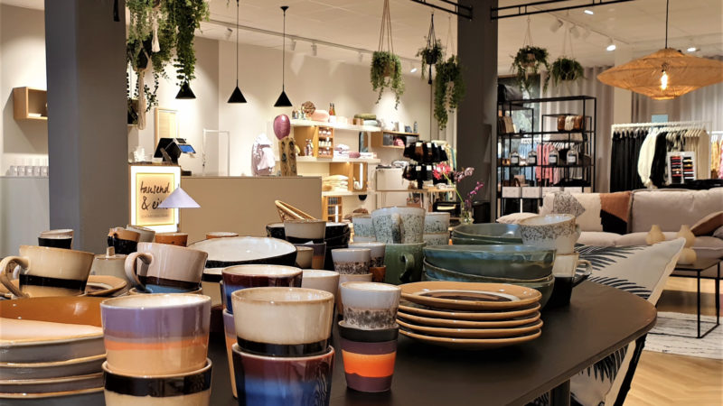 Blick in den Concept-Store "tausend & eins" in Staufen.