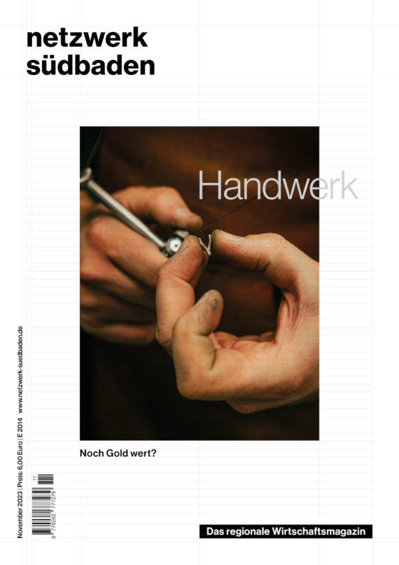 Cover netzwerk südbaden 11/23 Handwerk