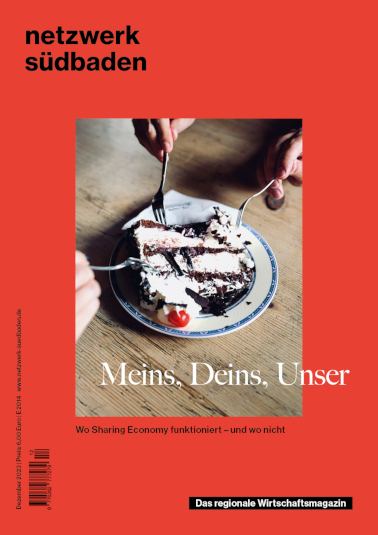 Cover netzwerk südbaden Sharing Economy 12/23