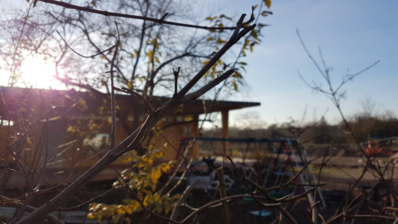 Das Neubaugebiet Kleineschholz vom Pavillon an der Lehener Straße aus. Foto: mae