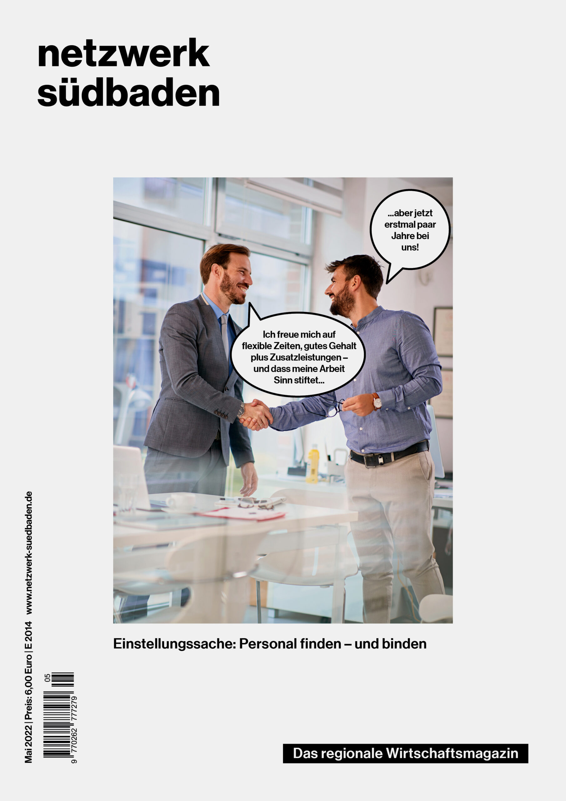 Cover netzwerk südbaden 05/22 Recruiting