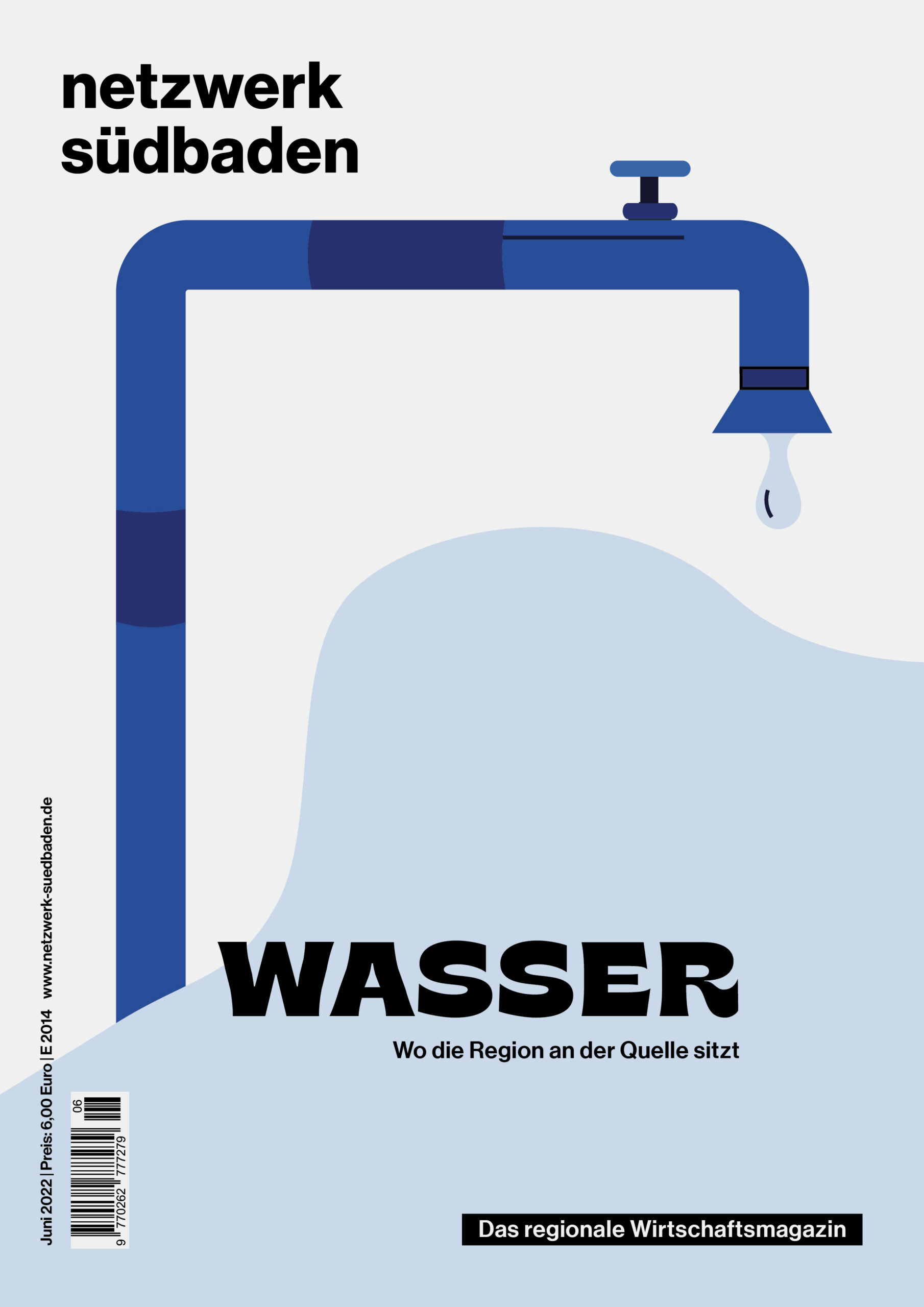 Cover netzwerk südbaden 06/22 Wasser