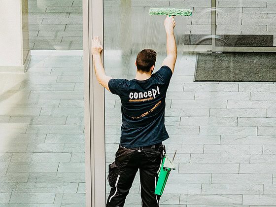 concept Glasreinigung