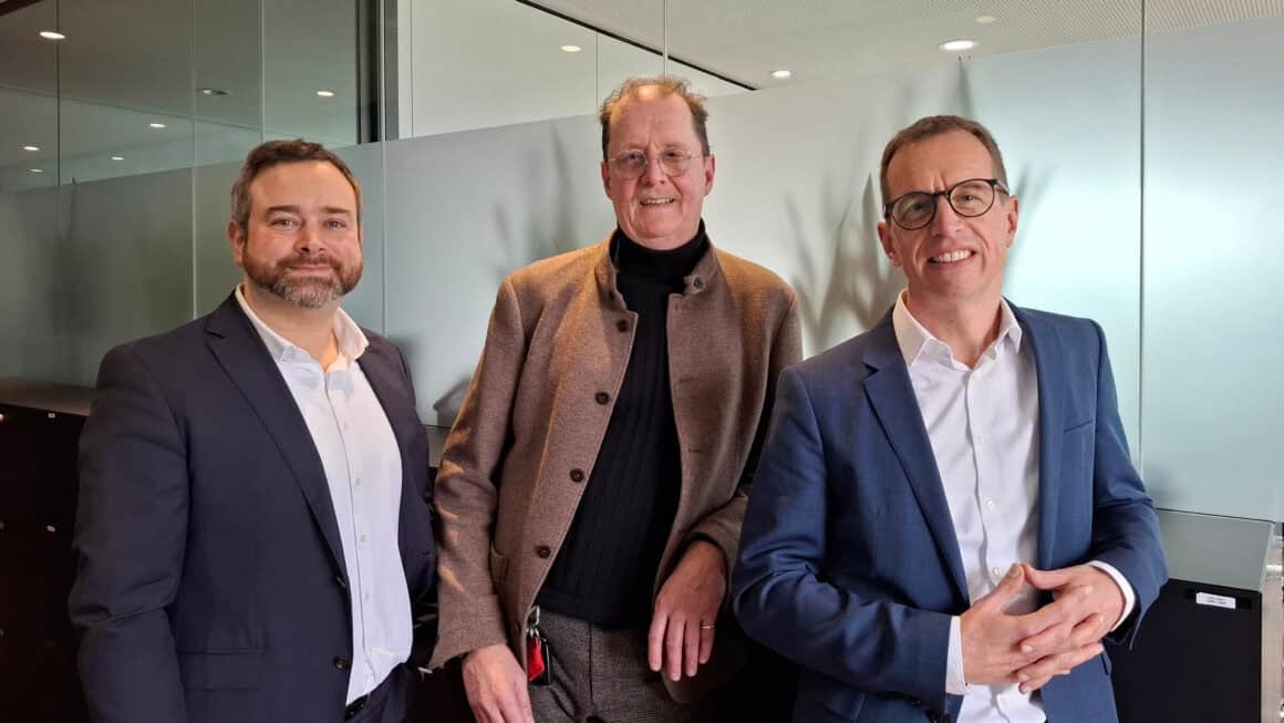 Rechtswalt Michael Schneider, Unternehmensberater Bernhard Gehri, Vermögensberater Mathias Lebtig und Notar Alexander Vivell (von links).
