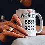 Bürotasse World`s best Boss