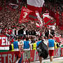 Nicht nur im Stadion wie hier am letzten Spieltag der vergangenen Saison, auch beim Dialogprozess sind Mitglieder aktiv. Foto: Santiago Fanego