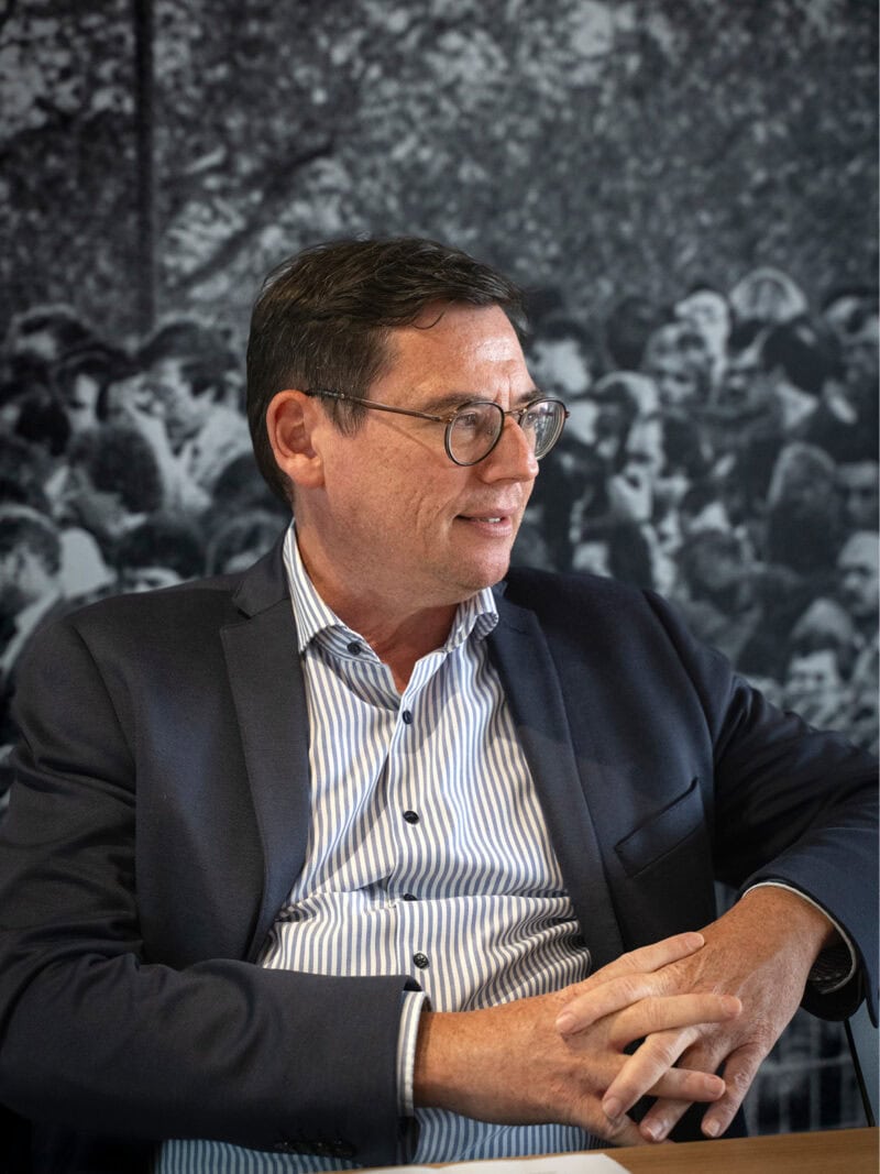 SC-Finanzvorstand Oliver Leki. Foto: Santiago Fanego