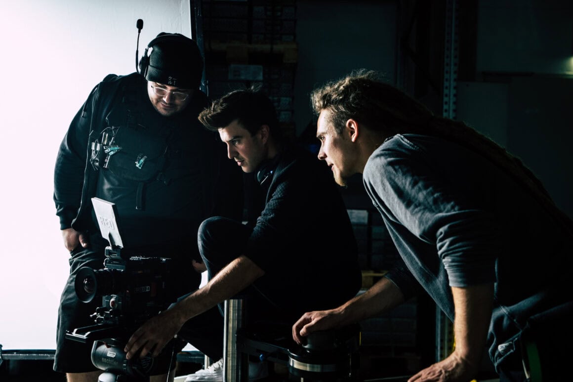 Maximilian Weber mit Team