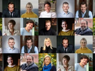 Genussunternehmerinnen und -unternehmer aus der Region.