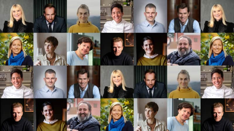 Genussunternehmerinnen und -unternehmer aus der Region.