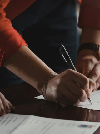 Vertragsunterzeichnung