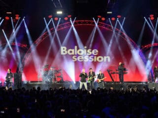 Duran Duran beim Autritt in Basel Festival Baloise Session