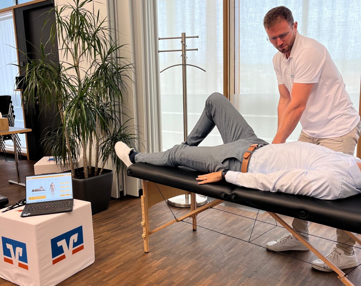 Betriebliche Gesundheitsförderung vor Ort; Volksbank Dreiländereck