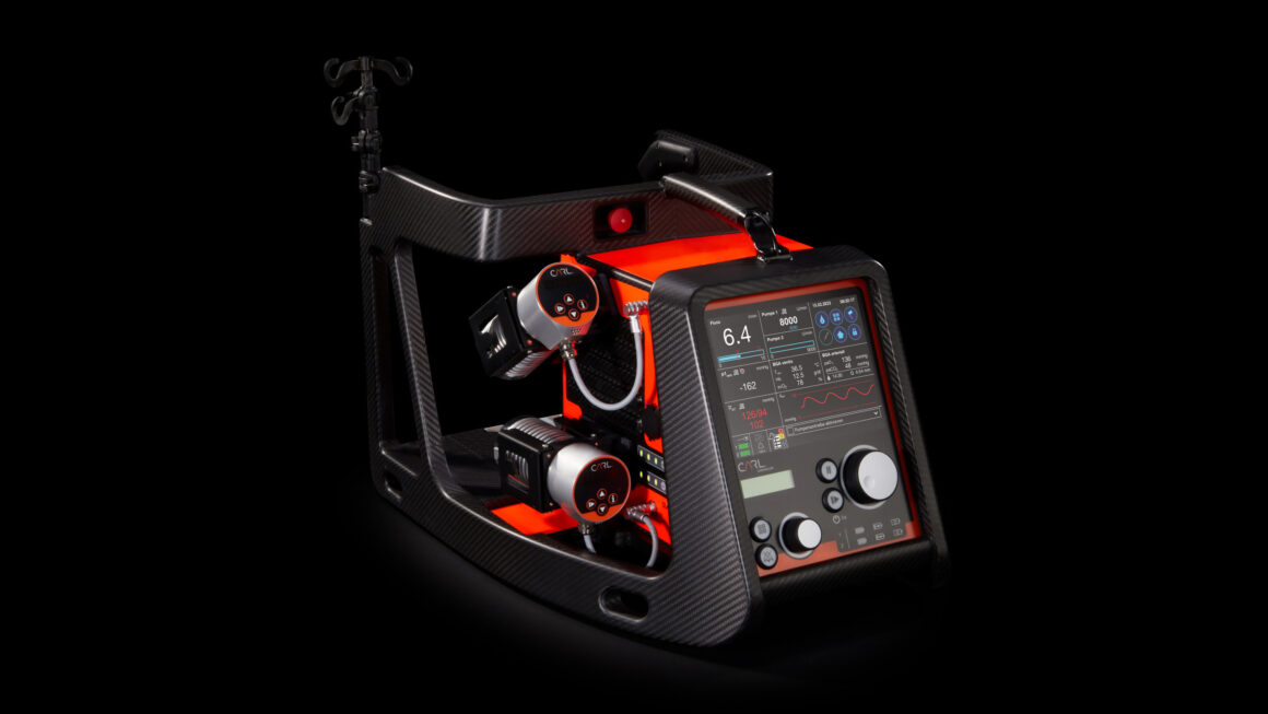 Carl die mobile Herz-Lungen-Maschine