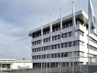 Der Sitz der FWTM direkt an der Freiburger Messe.