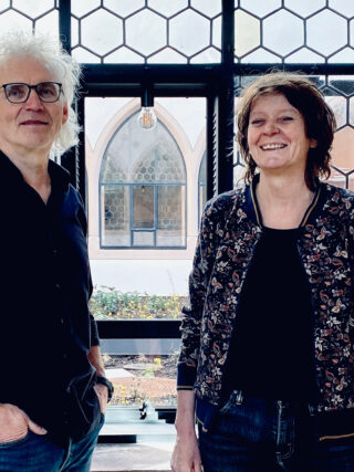 Petra Habammer und Ulrich Leiber, Architekten, Im Kreuzgang des Augustinermuseums